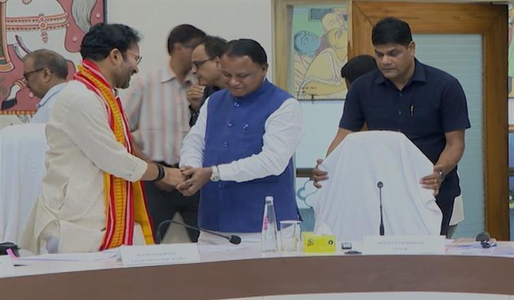 Bisforana:CMs-discussion-with-Union-Minister-of-Coal-and-Mines