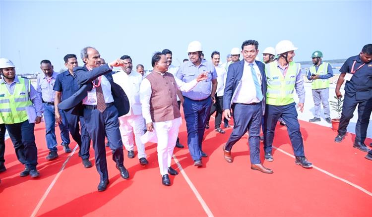Bisforana:Chief-Minister-inaugurates-JSW-mega-steel-plant-in-Paradise-JSW-project-worth-Rs-125-lakhs-start-work
