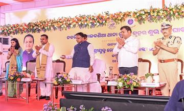 Bisforana:Chief-Minister-inaugurates-state-of-the-art-Talbonia-Police-Station-in-Srikshetra