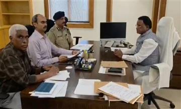 Bisforana:Chief-Minister-worked-in-office-during-holidays-law-enforcement-situation-construction-process-discussed-about