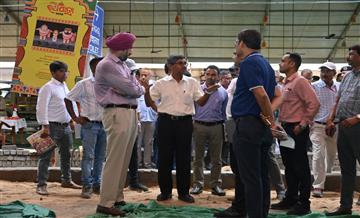 Bisforana:East-Coast-Railway-General-Manager-inspects-Rath-Yatra-preparations-at-Puri-Railway-Station
