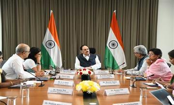 Bisforana:Union-Health-Minister-Shri-J-P-Nadda-reviews-Ebola-preparedness